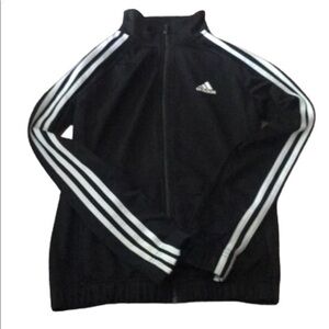 Adidas track jacket girls size S